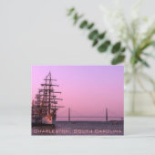 Oude en nieuwe in Charleston Briefkaart (Staand voorkant)