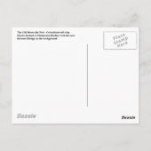 Oude en nieuwe in Charleston Briefkaart (Achterkant)