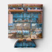 Oude en roestachtige atlas Imperial diesel engine  Blikjeskoeler (Voorkant)