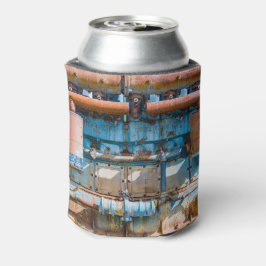 Oude en roestachtige atlas Imperial diesel engine Blikjeskoeler