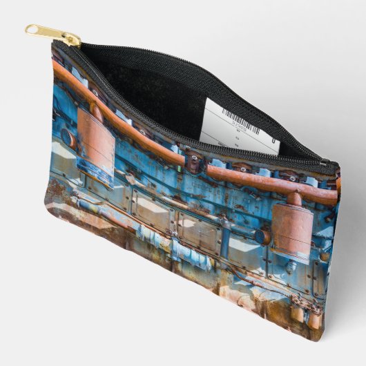 Oude en roestachtige atlas Imperial diesel engine  Etui (Open)