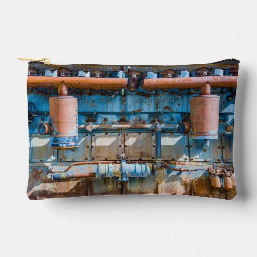 Oude en roestachtige atlas Imperial diesel engine  Etui (Voorkant)