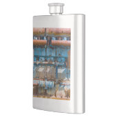 Oude en roestachtige atlas Imperial diesel engine  Flacon (Links)