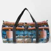 Oude en roestachtige atlas Imperial diesel engine  Plunjezak (Achterkant)