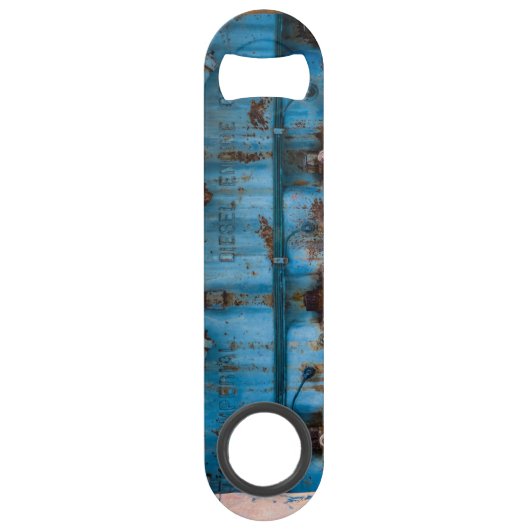 Oude en roestachtige atlas Imperial diesel engine  Speed Flessenopener (Voorkant)