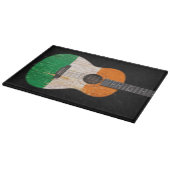 Oude en slechtste Ierse vlag Akoestische gitaar, z Snijplank (Hoek)