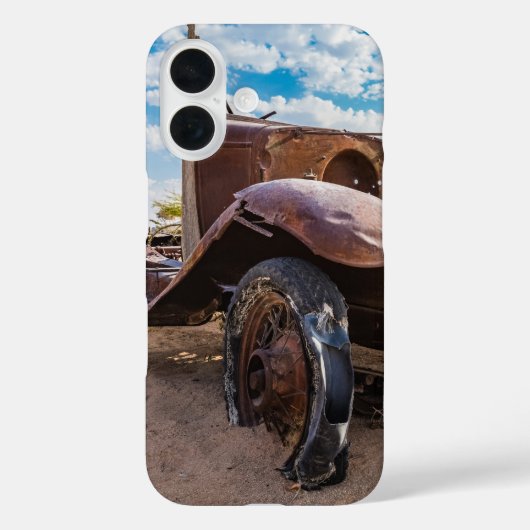 Oude en verlaten auto #3 in Solitaire, Namibië Case-Mate iPhone Case (Achterkant)
