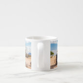 Oude en verlaten auto #3 in Solitaire, Namibië Espresso Kop (Achterkant)