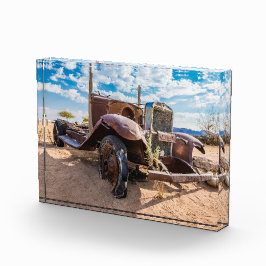 Oude en verlaten auto #3 in Solitaire, Namibië Fotoblokken