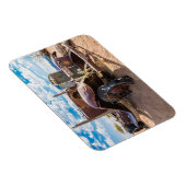 Oude en verlaten auto #3 in Solitaire, Namibië Magneet (Rechterzijde)