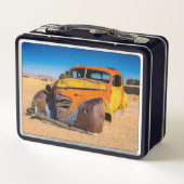 Oude en verlaten auto in Solitaire, Namibië (Achterkant)