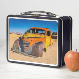 Oude en verlaten auto in Solitaire, Namibië