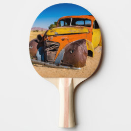 Oude en verlaten auto in Solitaire, Namibië Tafeltennisbatje