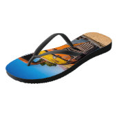 Oude en verlaten auto in Solitaire, Namibië Teenslippers (Schuin)