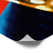 Oude enge clown poster (Hoek)