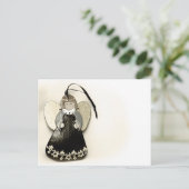 Oude Engel Briefkaart (Staand voorkant)