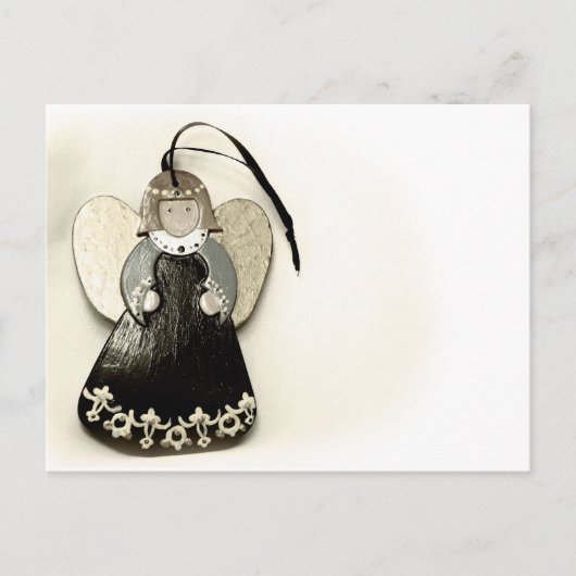 Oude Engel Briefkaart (Voorkant)