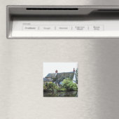 OUDE ENGELAND COTTAGE MAGNEET (Insitu (Vaatwasser))