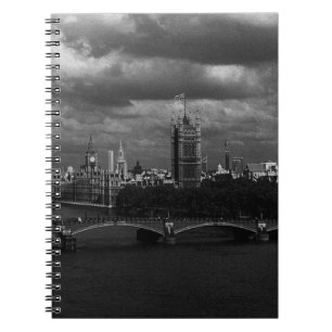 Oude Engeland Londen De rivier de Theems 1970 Notitieboek