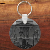 Oude Engeland Londen Oude Garde Buckingham Palace Sleutelhanger (Voorkant)