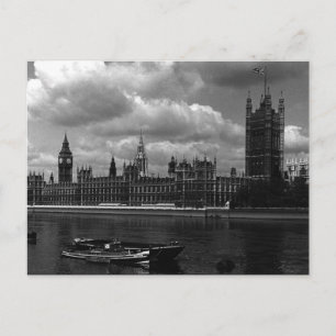 Oude Engeland Londen parlement huizen Briefkaart