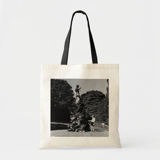 Oude Engeland Londen Peter Pan-standbeeld Kensingt Tote Bag (Voorkant)