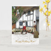 OUDE ENGELS KAART (Gele Bloem)