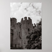 Oude Engelse Castle. Poster (Voorkant)
