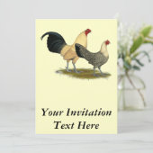 Oude Engelse Cream Buttercups Kaart (Staand voorkant)