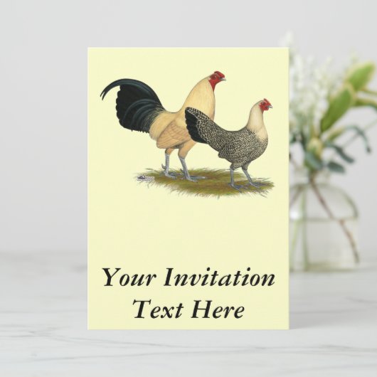 Oude Engelse Cream Buttercups Kaart (Staand voorkant)