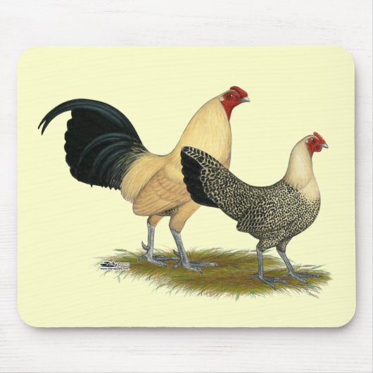 Oude Engelse Cream Buttercups Muismat (Voorkant)