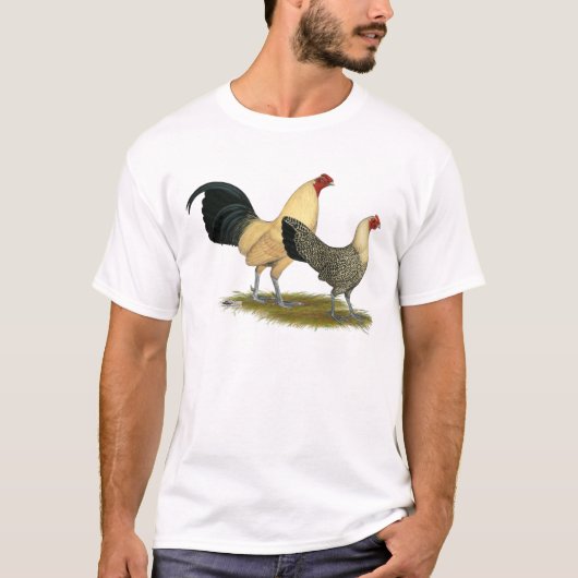Oude Engelse Cream Buttercups T-shirt (Voorkant)