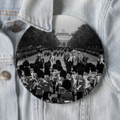 Oude Engelse Garde keert terug langs de Mall Ronde Button 6,0 Cm (In situ)