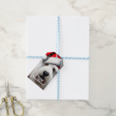 Oude Engelse kerstcadeautassen van Sheepdog Cadeaulabel (Met Touw)