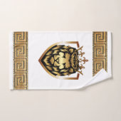 Oude Engelse Koninklijke Leeuw Ontwerper  Bad Handdoek (Handdoek)