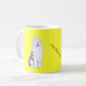 Oude Engelse Mokken van Sheep Dog voegen naam toe (Voorkant links)