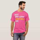 Oude Engelse schaap beste bier van oud Engels ze T-shirt (Voorkant volledig)