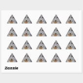Oude Engelse schapenhond Sticker (Vel)