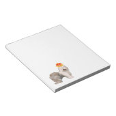 Oude Engelse Sheepdog met kroonnotiepads Notitieblok (Schuin)