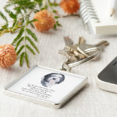 Oude Engelse Sheepdog Rainbow Bridge Sleutelhanger (Zijkant)