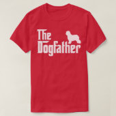 Oude Engelse Sheepdog The DogFather T-shirt (Design voorkant)