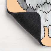 Oude Engelse Sheepdogs - Big Nose en Butt Muismat (Hoek)