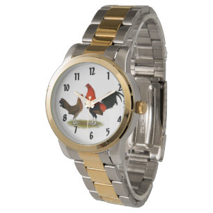 Oude Engelse spelbantams: BB Red Pair Horloge