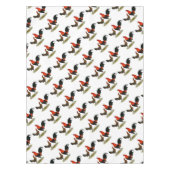 Oude Engelse spelbantams: BB Red Pair Tafelkleed (Voorkant)