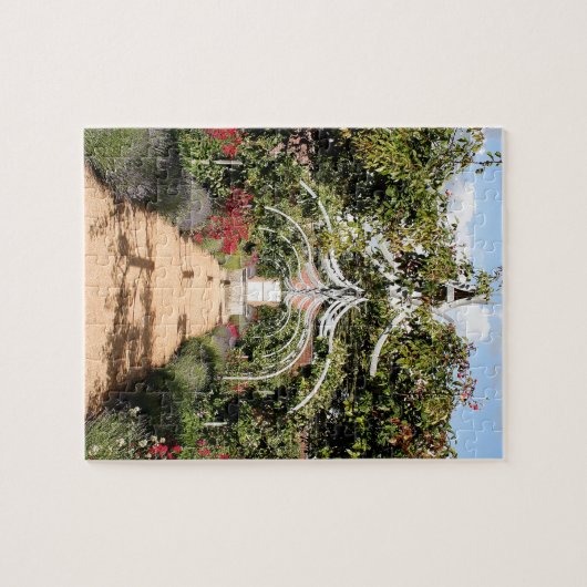 Oude Engelse tuin Legpuzzel (Horizontaal)