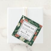 Oude Engelse tuinpatroon Bedankjes Labels (In situ)