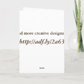 Oude Engelse Wenskaarten voor landgebruik Kaart (Achterkant)