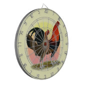Oude Engelstalige gamenbank: BB Red Dartbord (Voorkant Links)