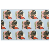 Oude Engelstalige gamenbank: BB Red Stof (Fat Quarter)