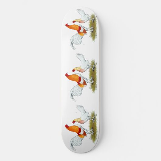 Oude Engelstalige gamenbank: Red Pyle Persoonlijk Skateboard (Voorkant)